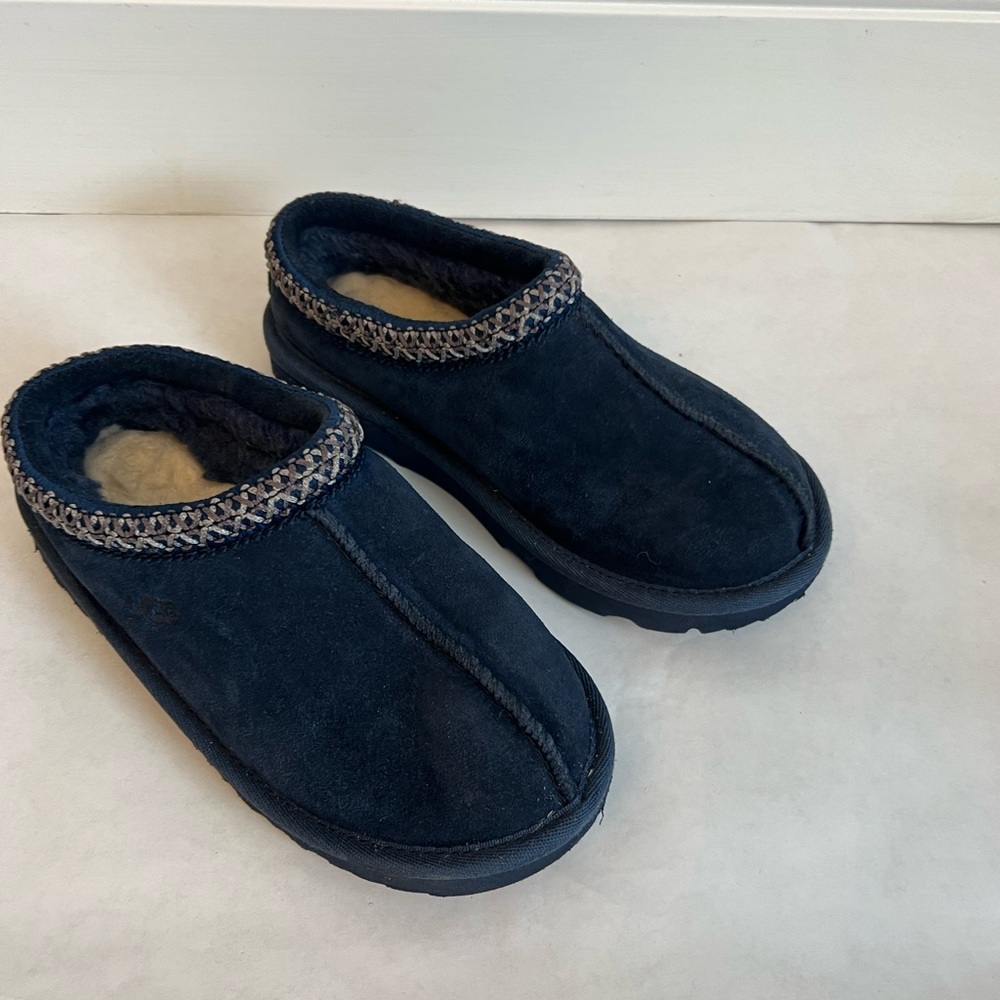 UGG Kids' Tasman II Slipper, Navy, 13 US Little Kid